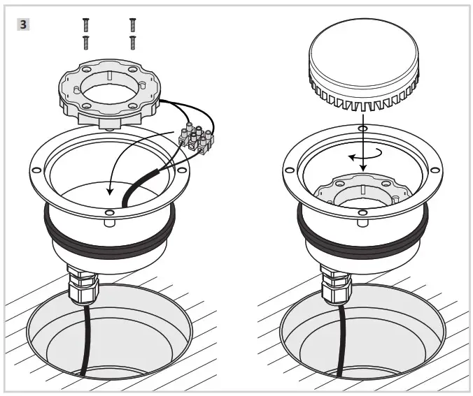 AT Lighting GU10 LED Bulb Dimmable 5W - GROUND INSTALLATION 3