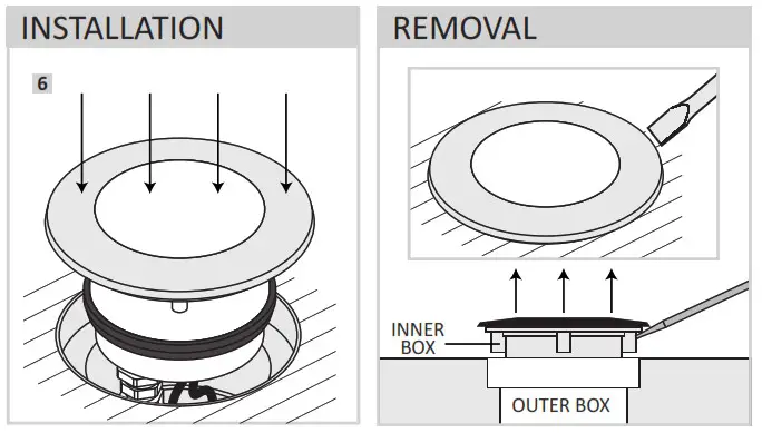AT Lighting GU10 LED Bulb Dimmable 5W - GROUND INSTALLATION 5