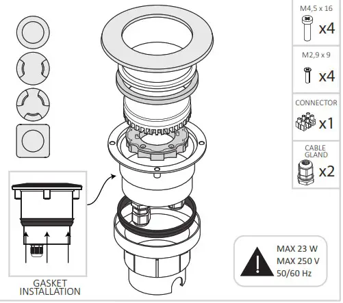 AT Lighting GU10 LED Bulb Dimmable 5W - overview