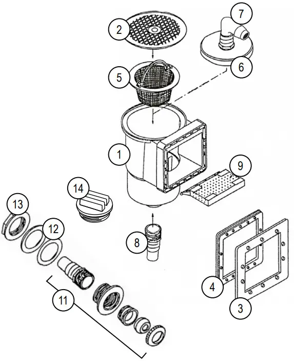 swim fun 1533 Skimmer Set - Package list