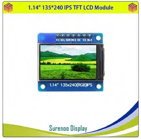 Surenoo-SSP0114A-135240-Series-SPI-TFT-LCD-Module-PRODUCT