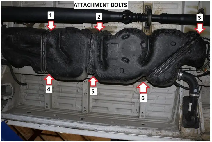 VAN COMPASS 4064 Mercedes Sprinter VS30 Fuel Tank Skid Plate-fig2