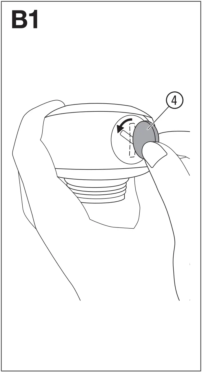 GARDENA 18354 AquaCount Swivel Sprayer - fig 1