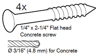 ergotron CPU Wall Cabinet - 4