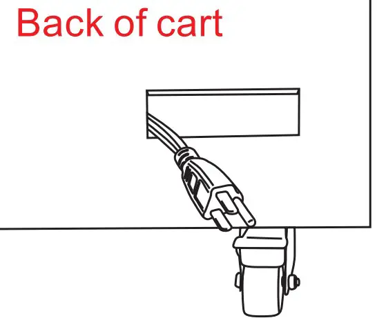 Back of cart