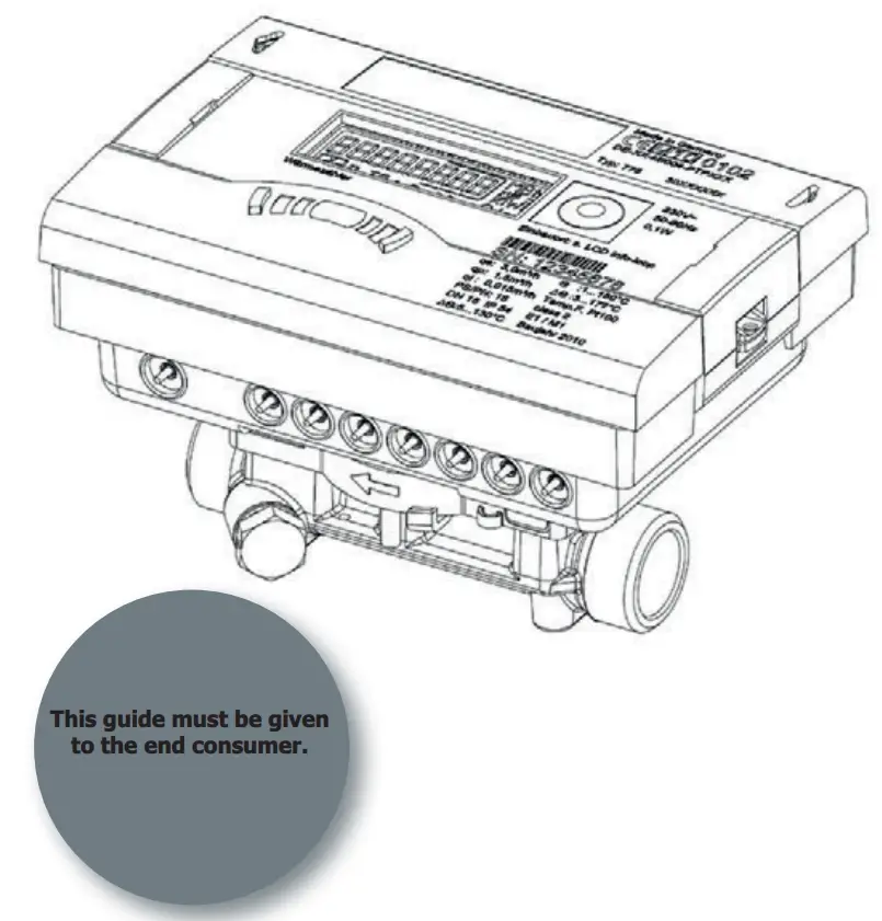 DIEHL SHARKY 775 Ultrasonic Energy Meter