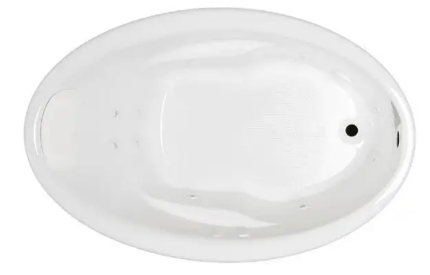 Laurel Mountain Ivy 57 X 38 Inch Drop In Acrylic Whirlpool