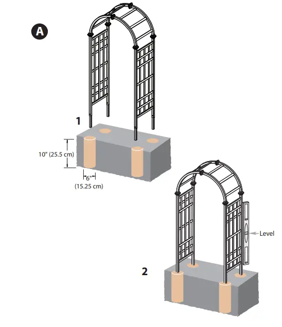 vita-VA68111-3-25-ft-W-x-6-75-ft-H-White-Garden-Arbor-FIG-9