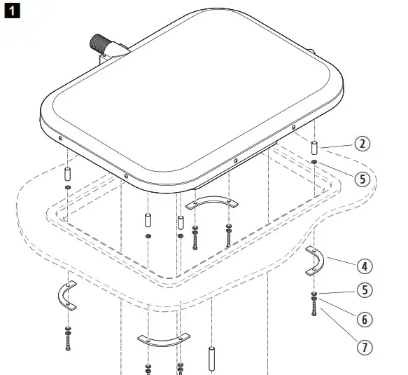 DOMETIC SPX1200T Roof Evaporator - Overview 2