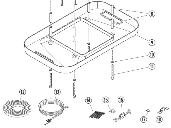 DOMETIC SPX1200T Roof Evaporator - Overview 3