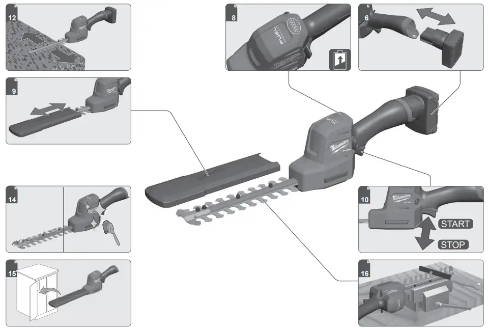 milwaukee-M12-FHT20-Fuel-203mm-8-Inch-Hedge-Trimmer-FIG-1