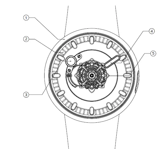 KROSS STUDIO-Lotus-Tourbillon-Smartwatch-1