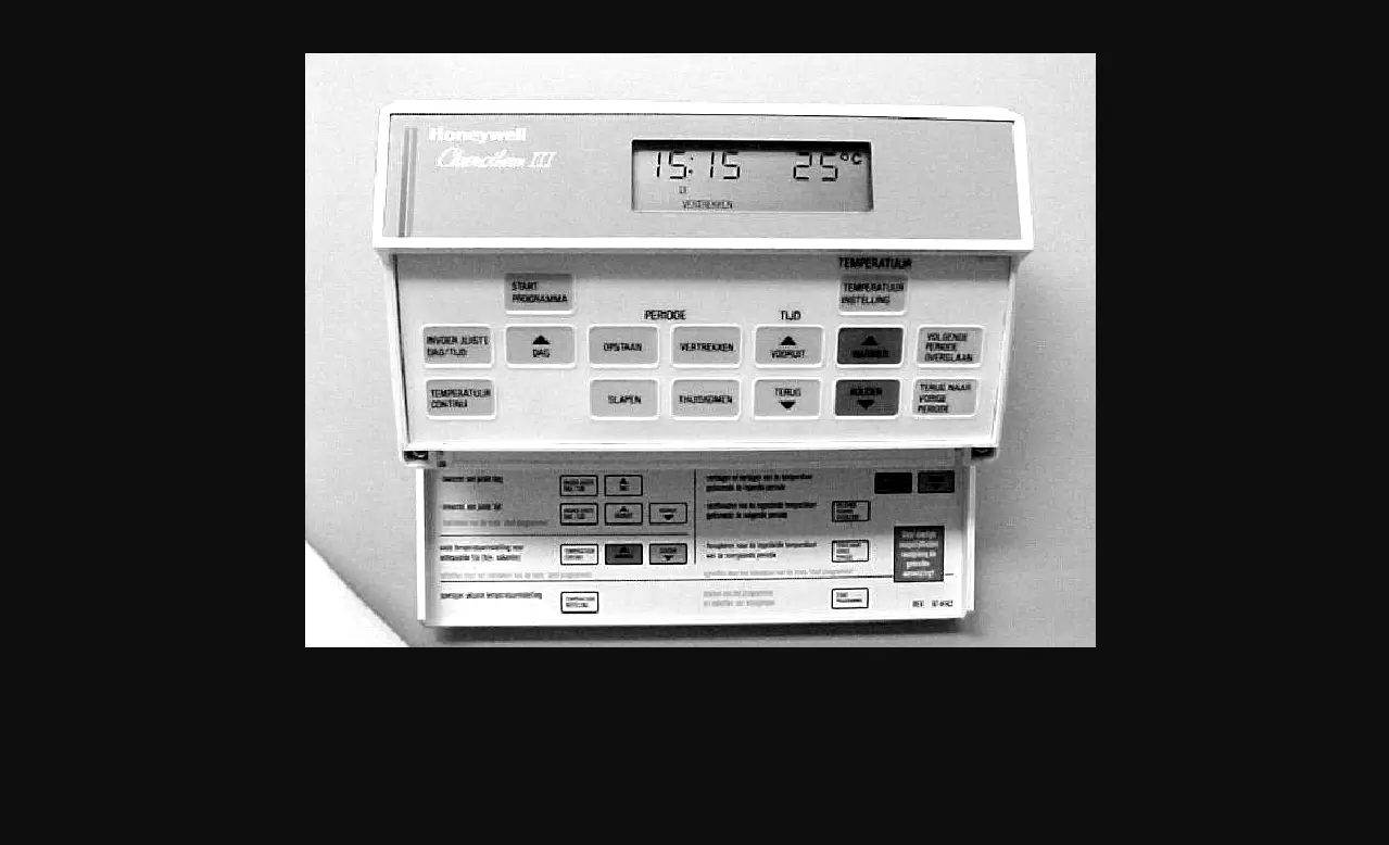 Honeywell Chronotherm 111 Thermostat User Manual
