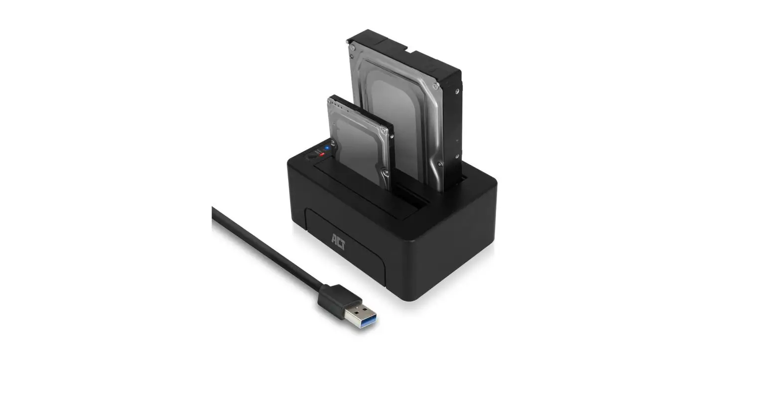 Act Ac1504 Usb Hard Drive Dual Docking Station User Guide