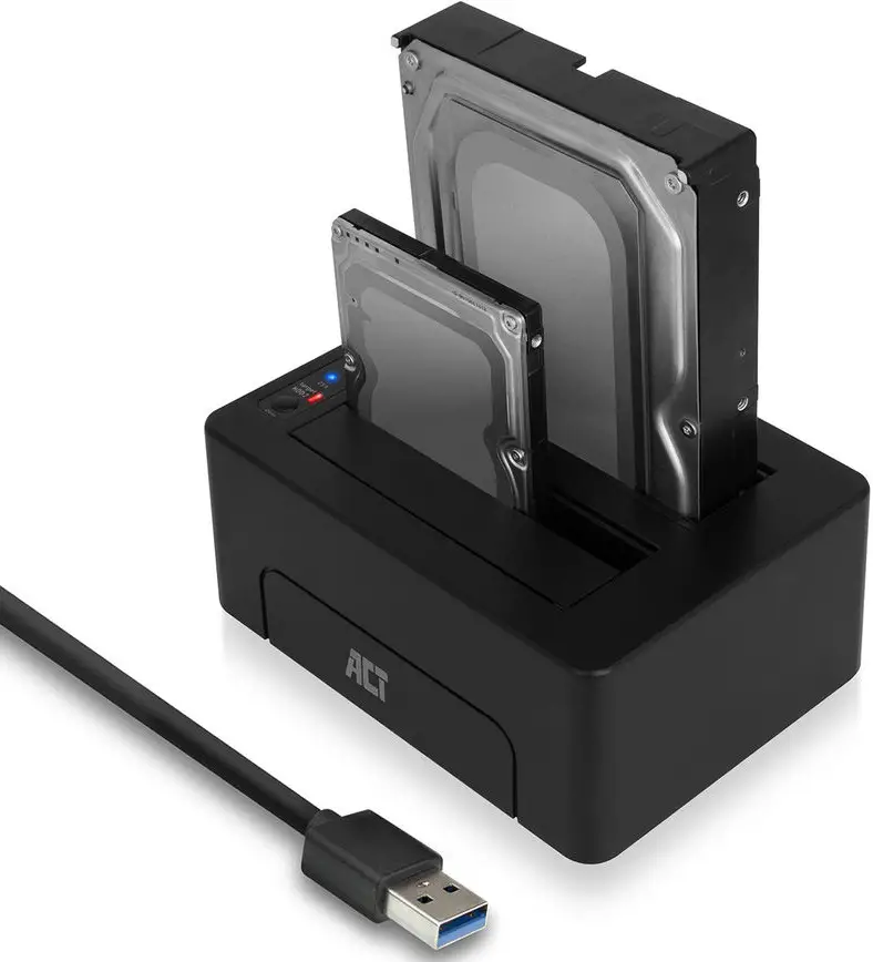 ACT AC1504 USB Hard Drive Dual Docking Station