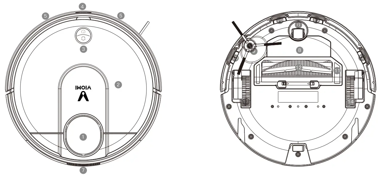 xiaomi V-RVCLM21B Viomi Robot Vacuum - fig 2