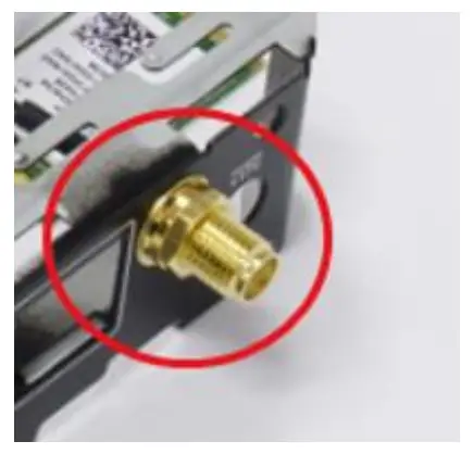 Remove the Wi-Fi module