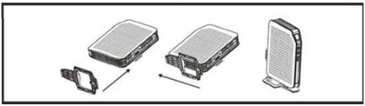 Installing the stand 