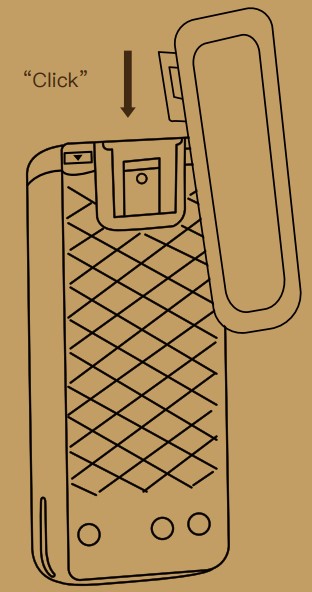 Assembling the Belt Clip