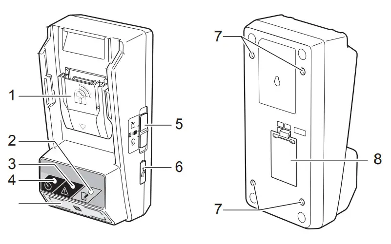 makita BPS01 Lock Battery Adapter- PARTS