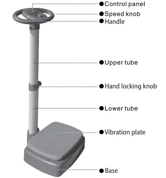 SPT Whole Body Vibration Machine-part