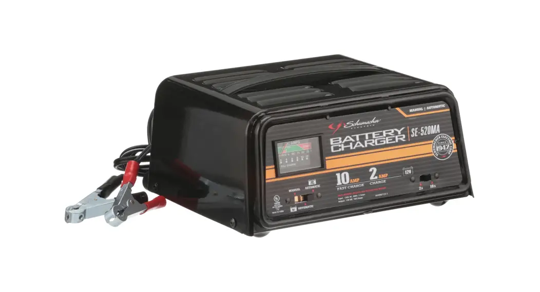 Schumacher Manual Battery Charger Owner's Manual