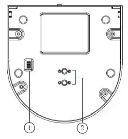 HuddleCamHD 10X-GY-G3 2.1 MP - Bottom View