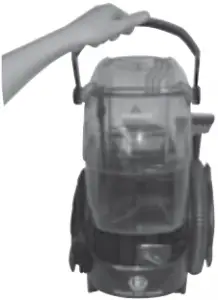 Bissell-94Y2-Emptying-dirty-tank