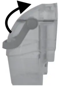 Bissell-94Y2-Emptying-dirty-tank