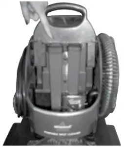 Bissell-94Y2-Emptying-dirty-tank