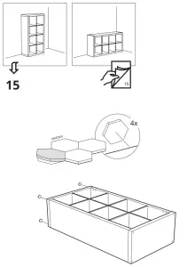 IKEA KALLAX Regal Weiss. - fig11png