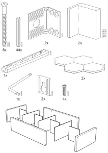 IKEA KALLAX Regal Weiss. - fig3png