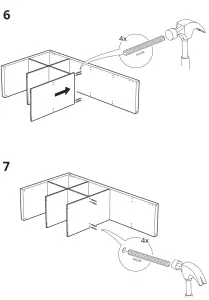 IKEA KALLAX Regal Weiss. - fig6png