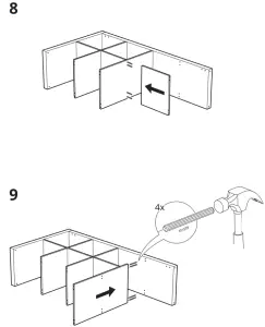 IKEA KALLAX Regal Weiss. - fig7png
