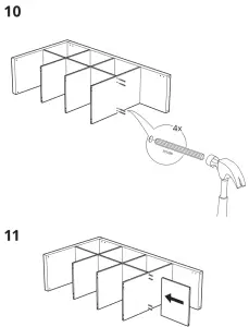 IKEA KALLAX Regal Weiss. - fig8png