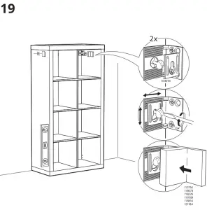 IKEA KALLAX Regal Weiss. - fig98png