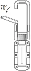 OLIGHT Swivel USB Rechargeable LED 70 degree