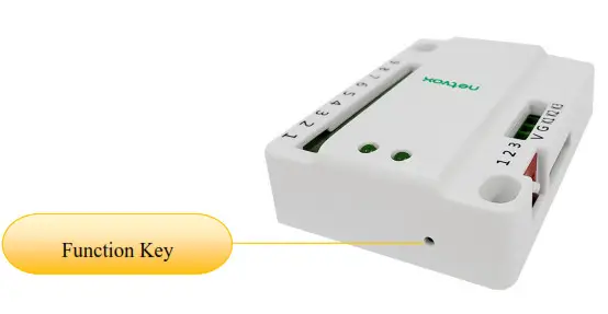 netvox R831D Wireless Multifunctional Control Box-Function Key