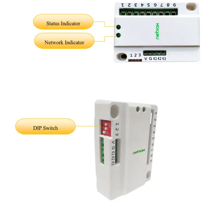 netvox R831D Wireless Multifunctional Control Box