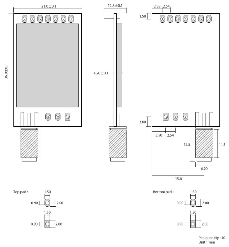 EBYTE E30-433T20D S14438 433MHz 100mW DIP Wireless Module - EBYTE E30-433T20D S14438 433MHz 100mW DIP Wireless Module - EBYTE E30-433T20D S14438 433MHz 100mW DIP Wireless Module - pin defintion