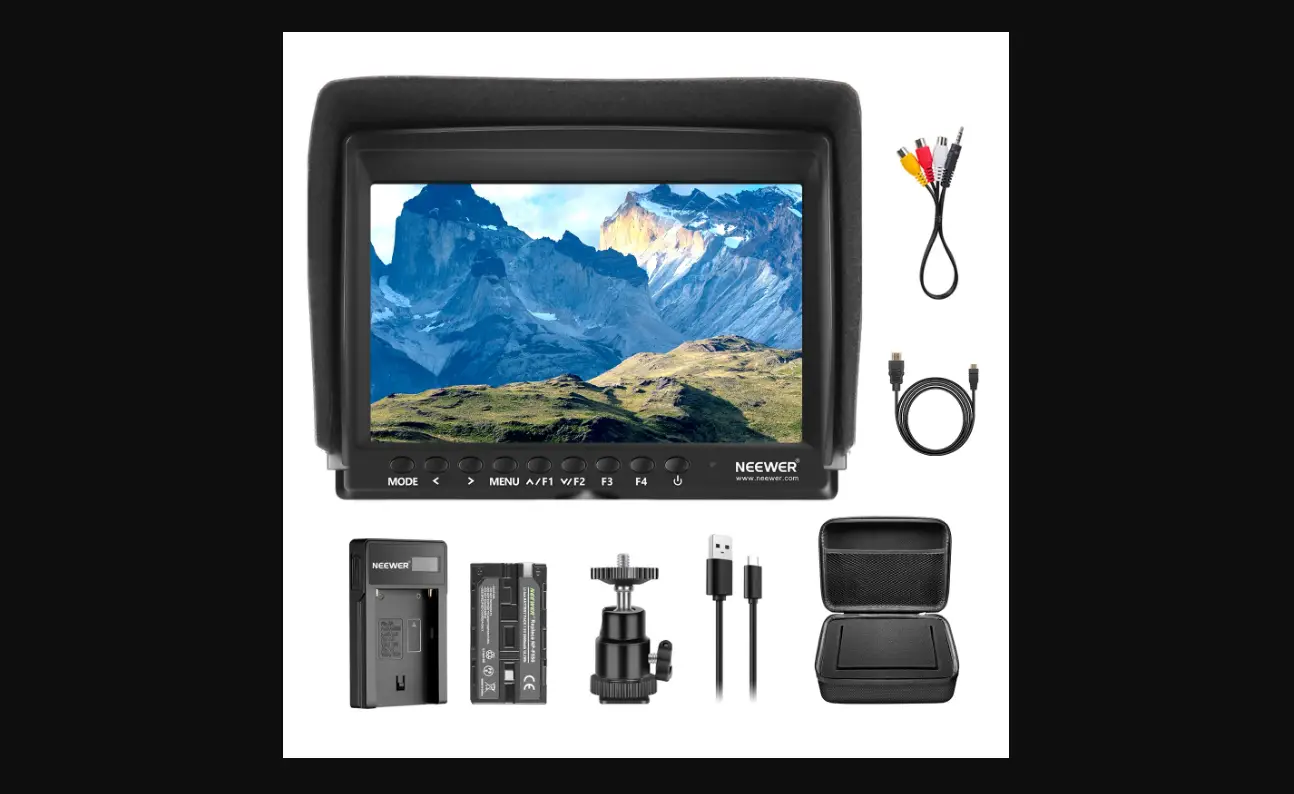 Neewer F100 7inch Camera Field Monitor Instruction Manual Neewer F100 7inch Camera Field Monitor Instruction Manual