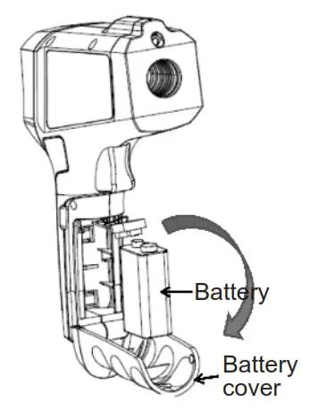 UNI-T UT305H Infrared Thermometer- Battery Replacement