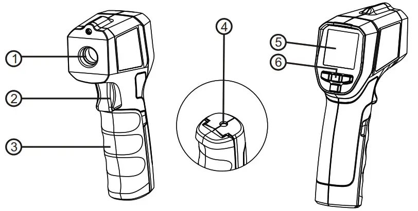 UNI-T UT305H Infrared Thermometer