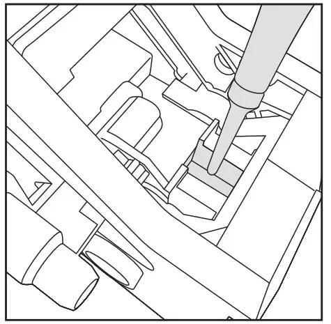 Apply a thin layer of the lubricant provided around