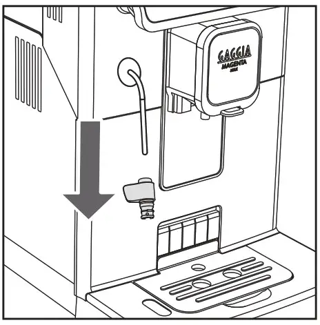 Clean the steam tube with a damp cloth