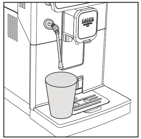 Dispensing hot water