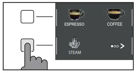 Model whith the steam wand 3