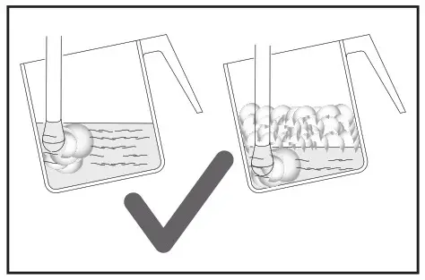 Model whith the steam wand 5