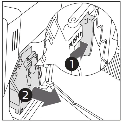 Removing the brew group