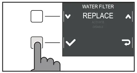 WATER FILTER REPLACE
